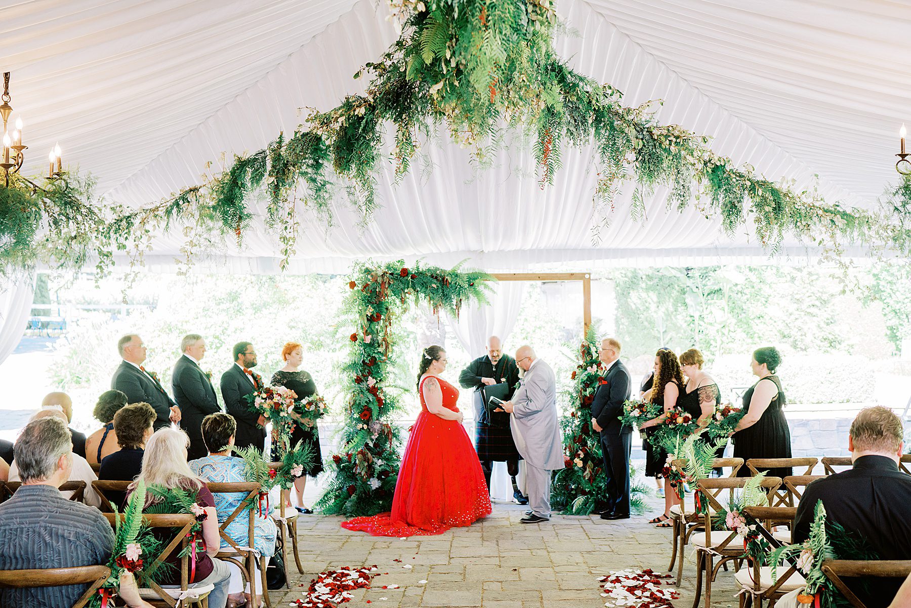 enchanted wedding at chateau lill